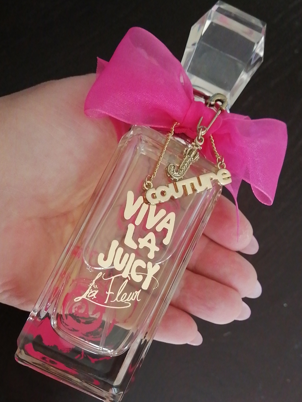 Juicy Couture Viva La Juicy La Fleur Bottle with Hot Pink Bow